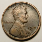 1917 P Lincoln Wheat Cent Penny VF-Details   "Actual Coin Pictured"