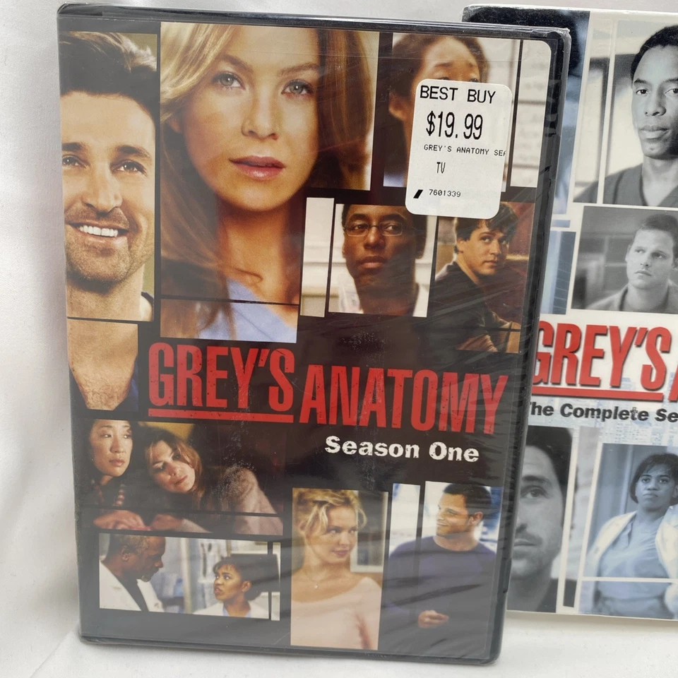 Grey's Anatomy DVD Set Seasons 1-3  Lot 1 2 3 TV Show Series McDreamy New/sealed - Image 2 of 4