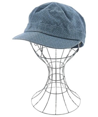 MARNI Caps NavyxLight bluexBlack(Dot Pattern) 58 2200703447678