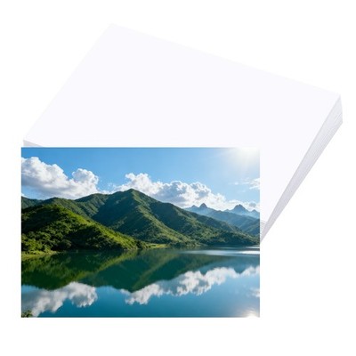 7x5 Zoll RC Satin Fotopapier, 50 Blatt für Inkjet, 260 g/m² resinbeschichtet