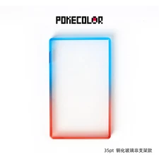 【35pt Blue & Red Gradient PSA/CGC】PokeColor Standard Graded Card Guard Case
