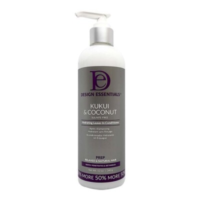 ''NEW!!!'' Design Essentials Kukui & Coconut Hydrating Leave-In Conditioner 12 OZ.