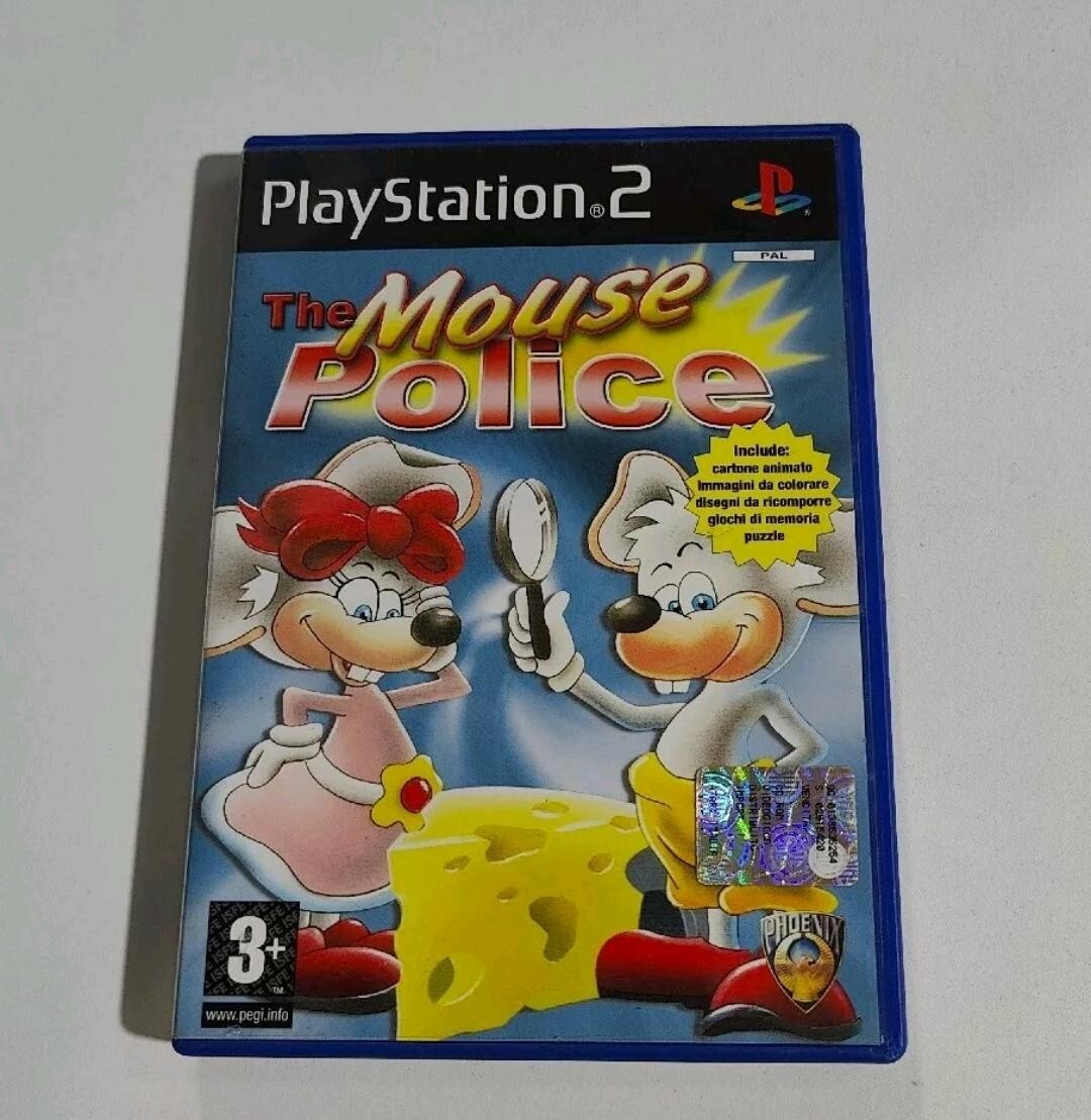 THE MOUSE POLICE PS2 PLAYSTATION 2 SONY  PS2  PAL COMPLETO ITALIANO COME NUOVO 