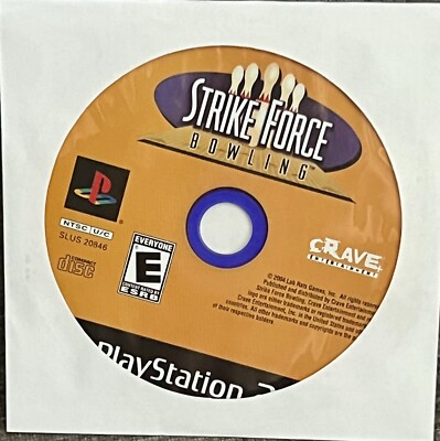 Strike Force Bowling (Sony PlayStation 2, 2004) PS2