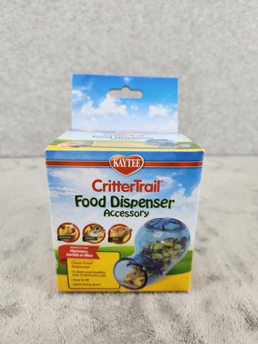 Kaytee CritterTrail Food Dispenser Accessory For Small Animals 3.75” X 2.75”