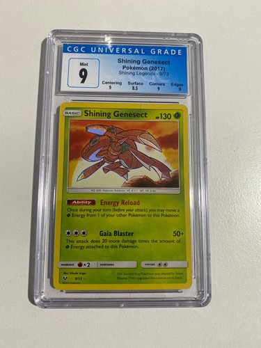 Shining Genesect 9/73 Shining Legends Holo - Picture 3 of 3
