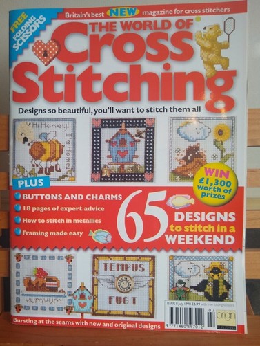 Cross Stitch - World of Cross Stitching Magazines Issues #1-71 FREE P&P - Picture 16 of 135