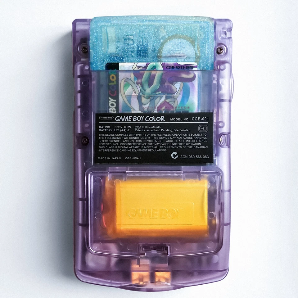 Game Boy Color IPS retroilluminato USB-C FPGBC FunnyPlaying  - Immagine 3 di 4