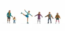 Noch Ice Skaters 15824 HO SCALE