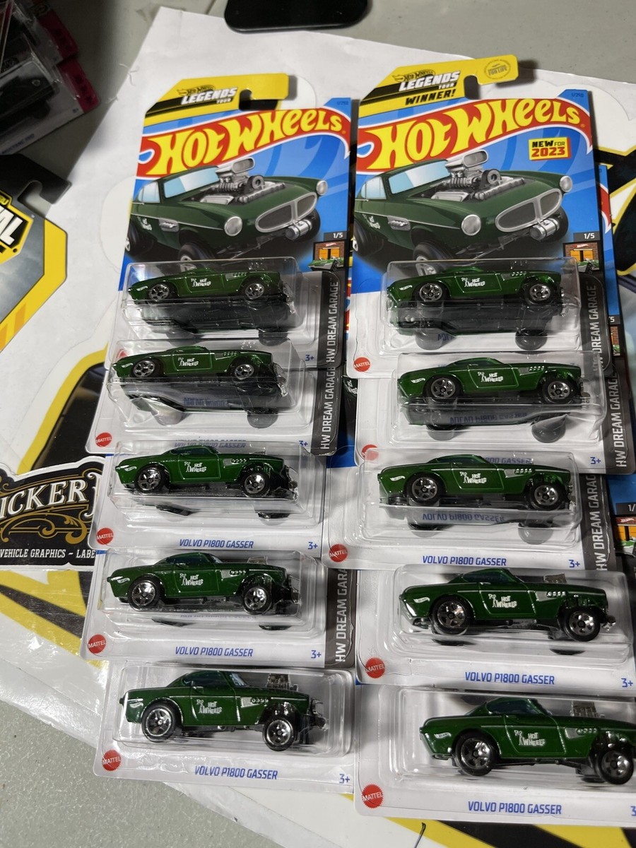 2023 Hot Wheels Legends Tour Winner Volvo P1800 Gasser Lot of 10