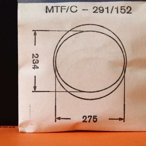 Verre De Montre Metalform MFT/C Diamètre 32.1mm - Bague Chromée, Neuf Sans étiquette