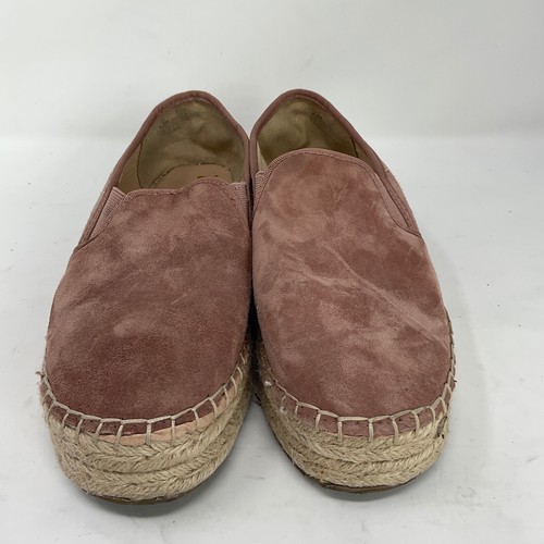 Sam Edelman Women's Shoes 9.5 Carrin Pink Suede Espadrilles 1.5