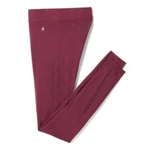 Smartwool Intraknit Thermal Merino Base Layer Women's Leggings, Black Cherry/Vio