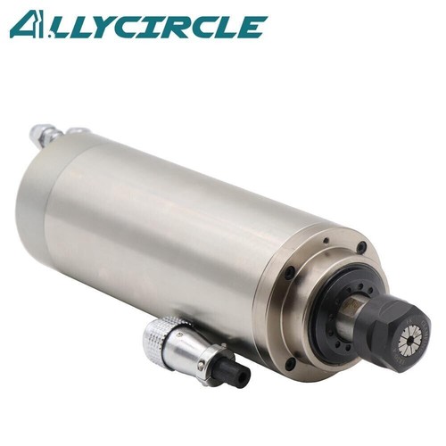 2.2KW Water Cooling Spindle 24000RPM 80MM AC220V+12PCS ER20+75W 5M Pipes Pump - Picture 4 of 21