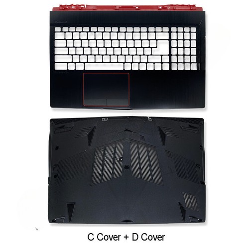 For MSI GE63 GE63VR MS-16P1/16P2 Laptop LCD Cover Palmrest Bottom Case - Picture 21 of 38