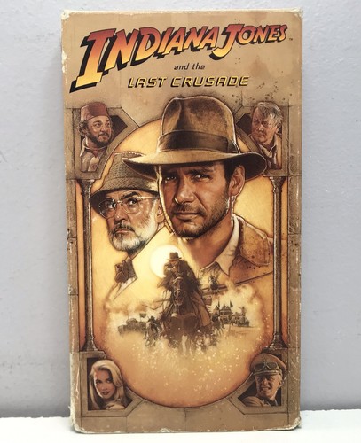 Indiana Jones & Last Crusade VHS Video Tape 1989 Ford Vintage Rare Buy 2 Get 1 Free!
