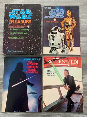 1983 STAR WARS TREASURY Scholastic Inc HC in Slipcase FN/VG Empie Return