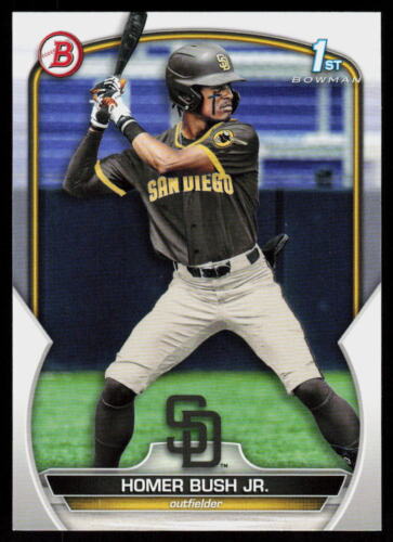 2023 Bowman Draft Homer Bush Jr. #BD-124 BASEBALL San Diego Padres
