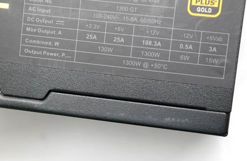 EVGA SuperNOVA 1300W GT Power Supply 220-GT-1300-X1 - Afbeelding 3 van 8