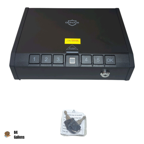 ONNAIS HX-008 Iron SE Biometrischer Pistolentresor - Fingerabdruck & Tastenblock - Bild 8 von 15