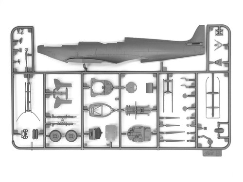 ICM 48801 Scale Modellbausatz 1:48 Spitfire Mk.IX mit RAF Piloten & Bodenpersonal - Bild 22 von 24
