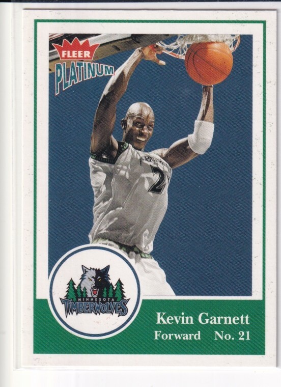 2003-04 Fleer Platinum Kevin Garnett #98