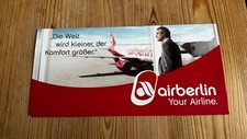 Air Berlin Ticket / Bordkaten Umschlag Air Berlin Aviation Luftfahrt Airline