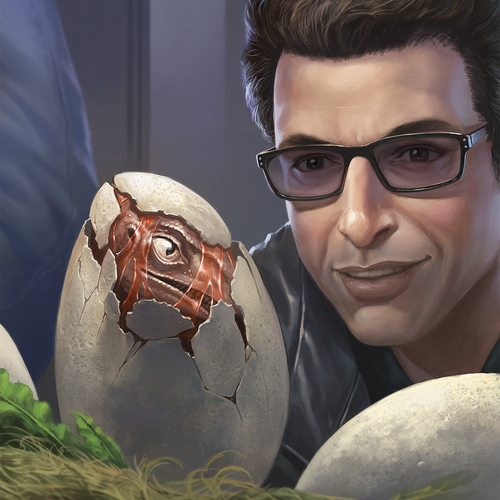 Magic the Gathering (MTG) Secret Lair x Jurassic World: Dr. Ian Malcolm Non Foil - Picture 6 of 6