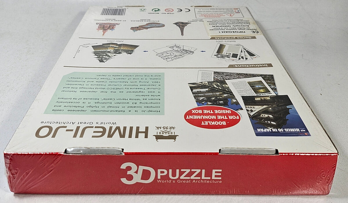 CUBICFUN 3D PUZZLE MC099H HIMEJI-JO 89 Pcs 9.3 CUBICFUN 3D PUZZLE MC099H HIMEJI-JO 89 Pcs 9.3