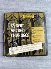 RCA Victor Red Seal Records Great Sacred Choruses The Robert Shaw Chorale