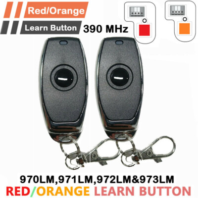 Remote Control For Craftsman Sears Garage Door Opener Visor For Red Learn Button