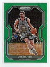 Joe Harris 2020-21 Panini Prizm Green SP #45 Brooklyn Nets
