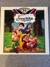 Snow White And The Seven Dwarfs LASERDISC - Walt Disney Masterpiece