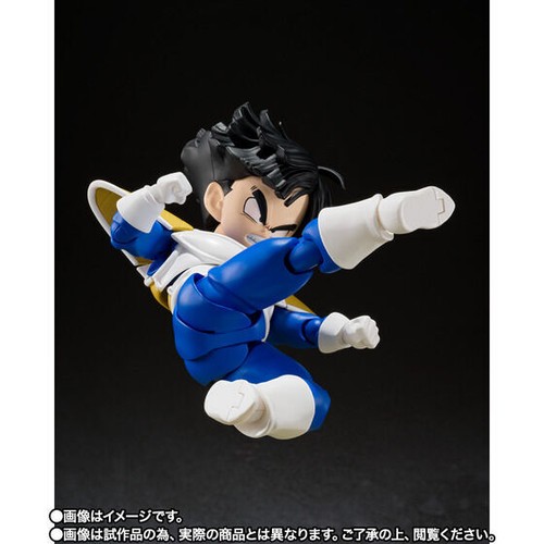 NUEVO Bandai S.H.Figuarts Son Gohan Ropa de Batalla 100mm PVC y ABS Figura Japón - Imagen 9 de 10