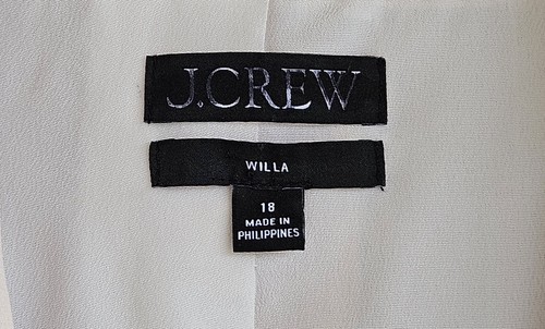 J Crew Willa Blazer In City Crepe Pink Übergröße 18  - Bild 13 von 13