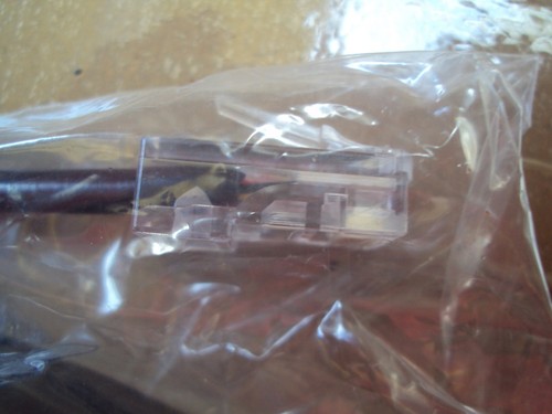 Black Phone Cables Normal Phone plug to small plug 420cm long - Picture 3 of 3