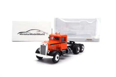 Peterbilt 281 - orange - 1955 - 1:87 - Brekina (85755)