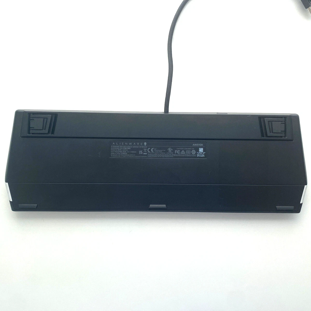 Alienware Low Profile RGB Gaming Keyboard AW510K Light Cherry MX Red Lunar