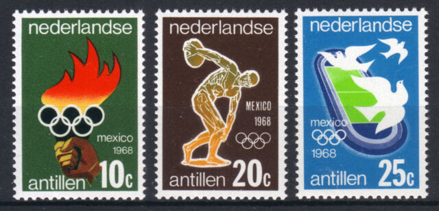 Nl-Antillen 187-89 Olympiad 1968 2Z5326 Nl-Antillen 187-89 Olympiad 1968 2Z5326