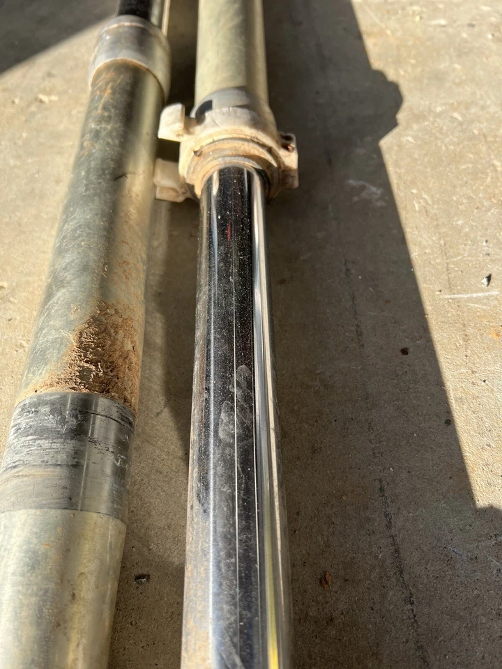 1997-2001 YAMAHA YZ80 FRONT FORKS SUSPENSION SHOCKS - Image 3 of 4