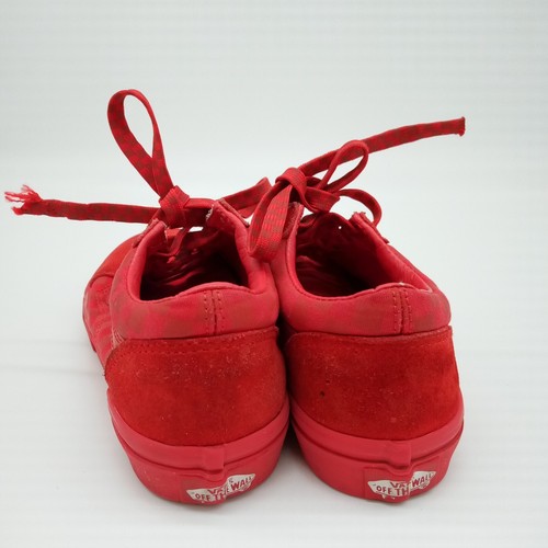 Vans Unisex Kids Skate Shoes Red Color Size 2.5 - 第 4/8 張圖片