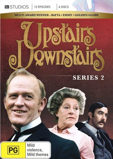Upstairs Downstairs : Series 2 (DVD, 1972) Region 4 Like new
