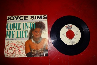 JOYCE SIMS Come into my Life / Lifetime Love 1988 GUTER ZUSTAND