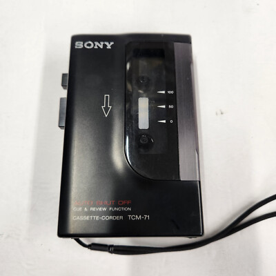 Walkman Sony TCM-50 Vintage - Lecteur/enregistreur Cassette - Fonctionne - Japon