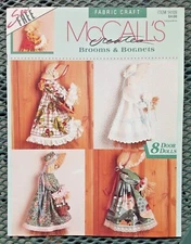 McCall's BROOMS & BONNETS 8 Door Dolls Sewing Project Pattern Booklet 14109 (H)