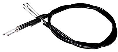 2x Gasseil Gaszug Gasbowdenzug für M72 Ural K750 BMW R71 R61 R66 1240/1116 mm.