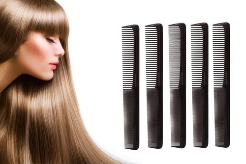 Sallys Black Salon Professional Hairdressing Barber / Rat Tail Hair Styling Comb - Picture 11 of 16