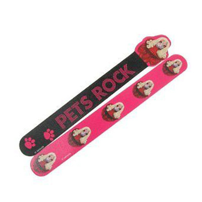 Nagelfeilen Emery Boards Poker Smooth Buff Care Pets Rock doppelseitig 2er Pack