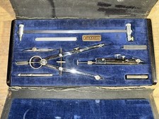 Vintage Charvos No 815 Engineering Drawing Drafting Complete Set. Made in USA