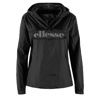 ELLESSE Damen Windbreaker SZA10648 Tepolini OH Jacket Schwarz XS Jacke 